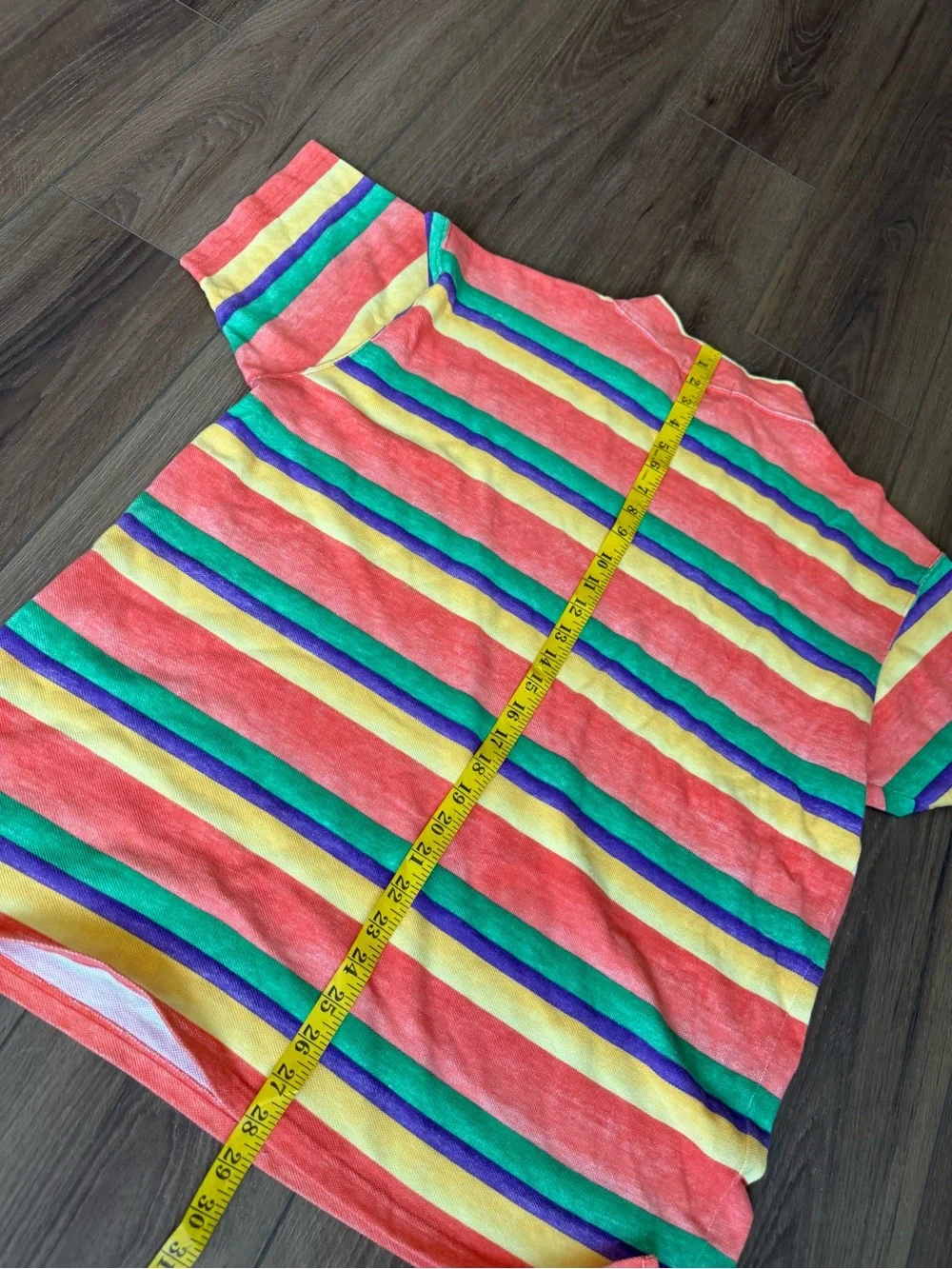 Vintage Ralph Lauren Country Multicolor Striped USA CP RL 90s Country Pony Large